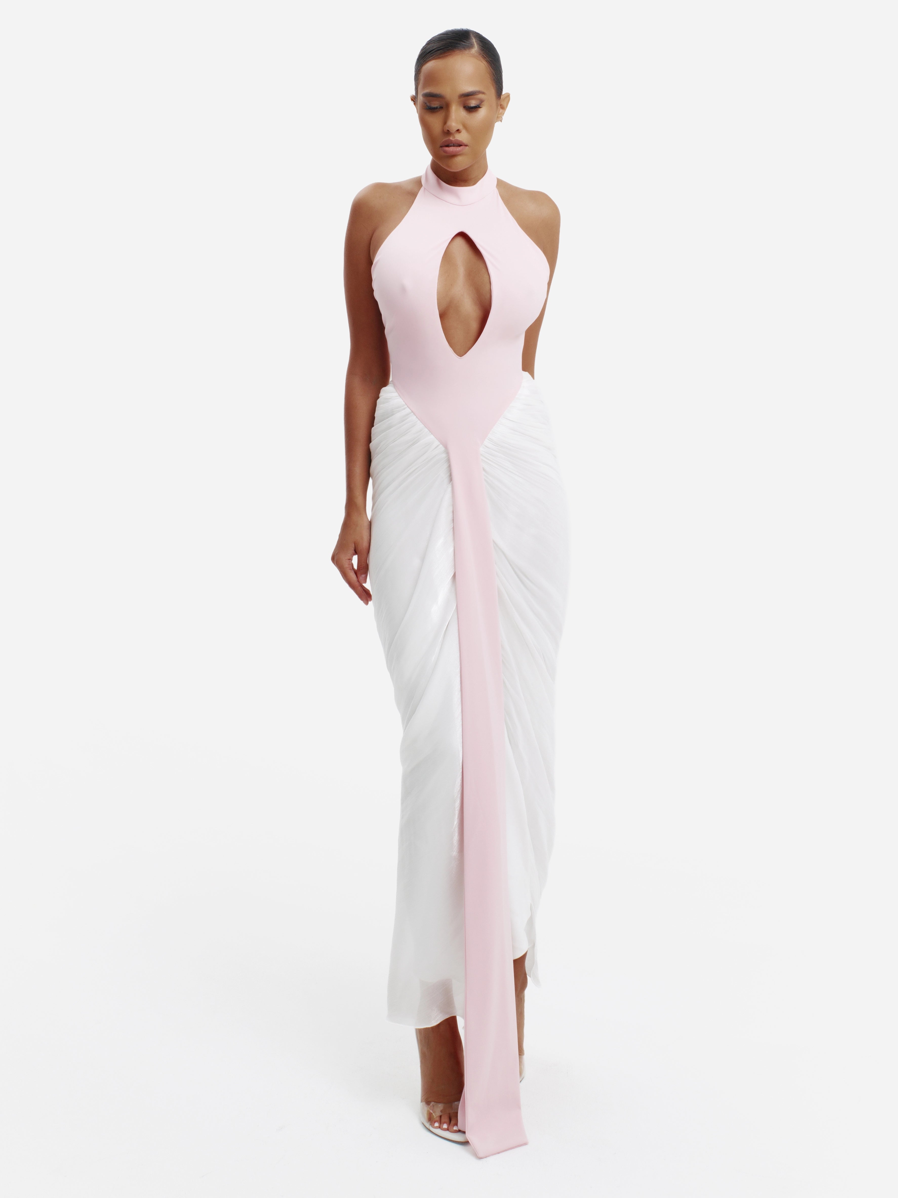 SPLIT DECISION - PINK & WHITE