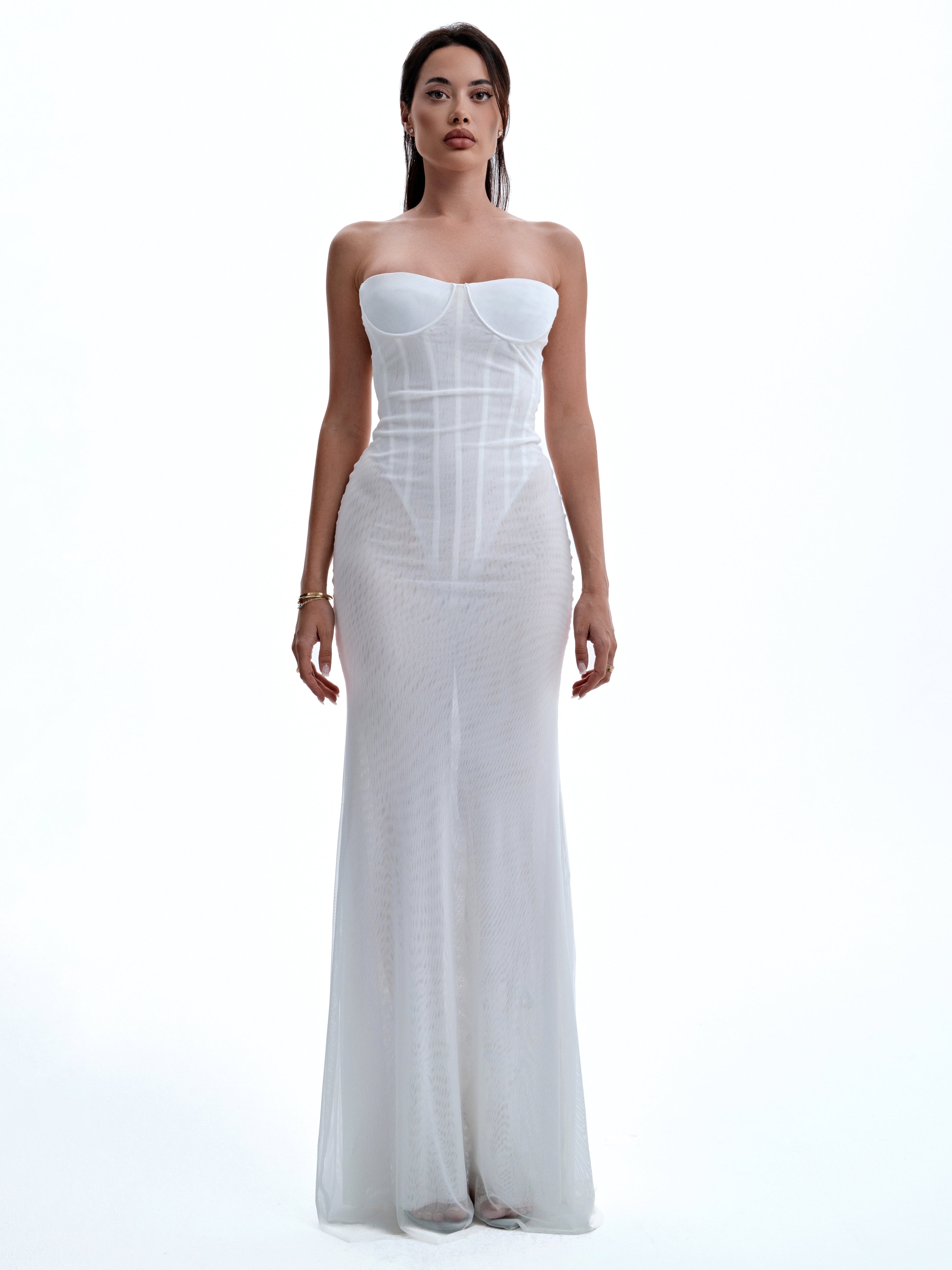 MORNING AFTER EX SET & COVER UP - WHITE