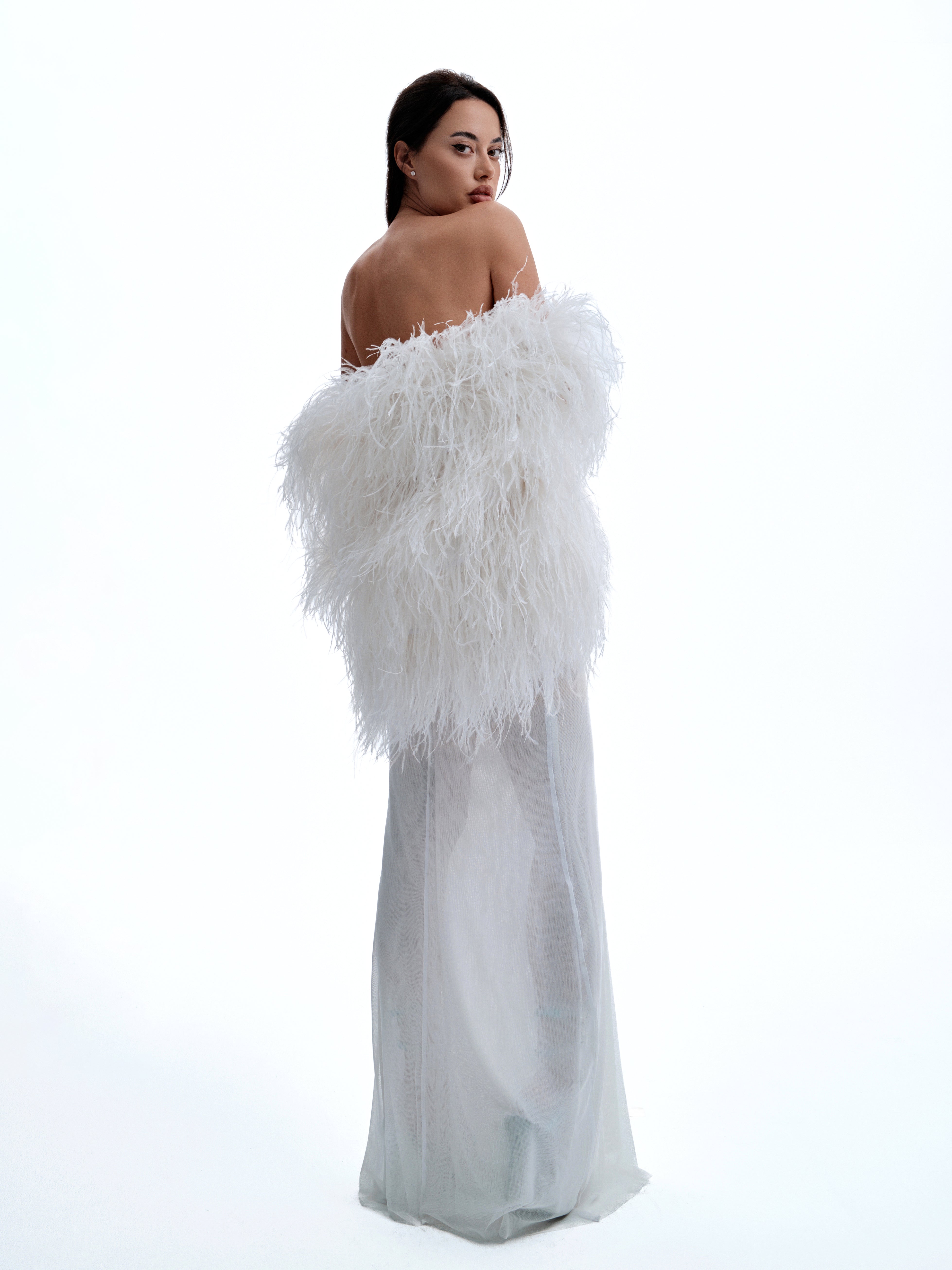 MORNING AFTER EX SET & COVER UP - WHITE