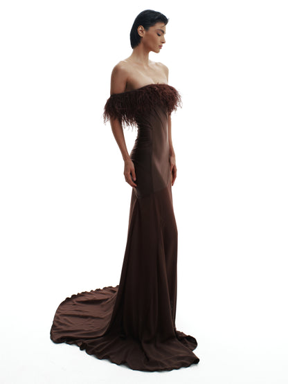 OUT OF HIS BUDGET - BROWN