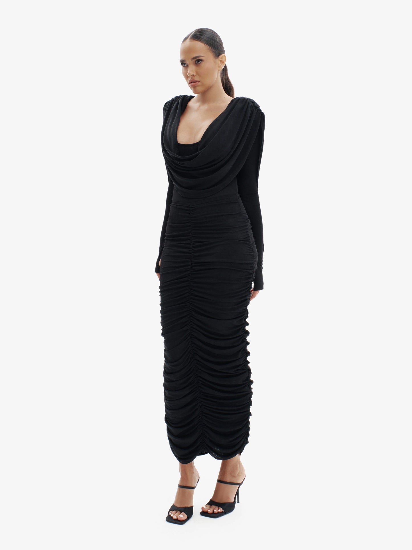 STAYED OUT LATE - BLACK - Miruna