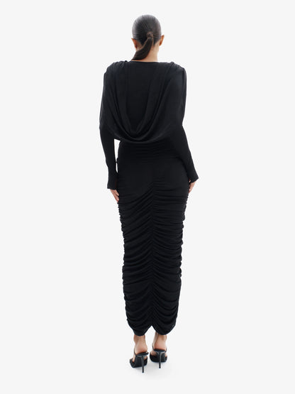 STAYED OUT LATE - BLACK - Miruna