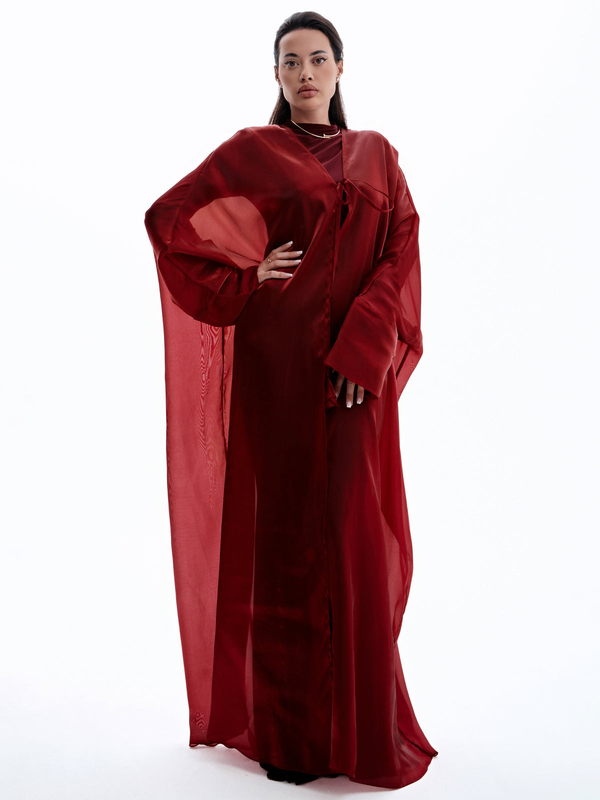 She - Nearly Invisible Burgundy - Miruna