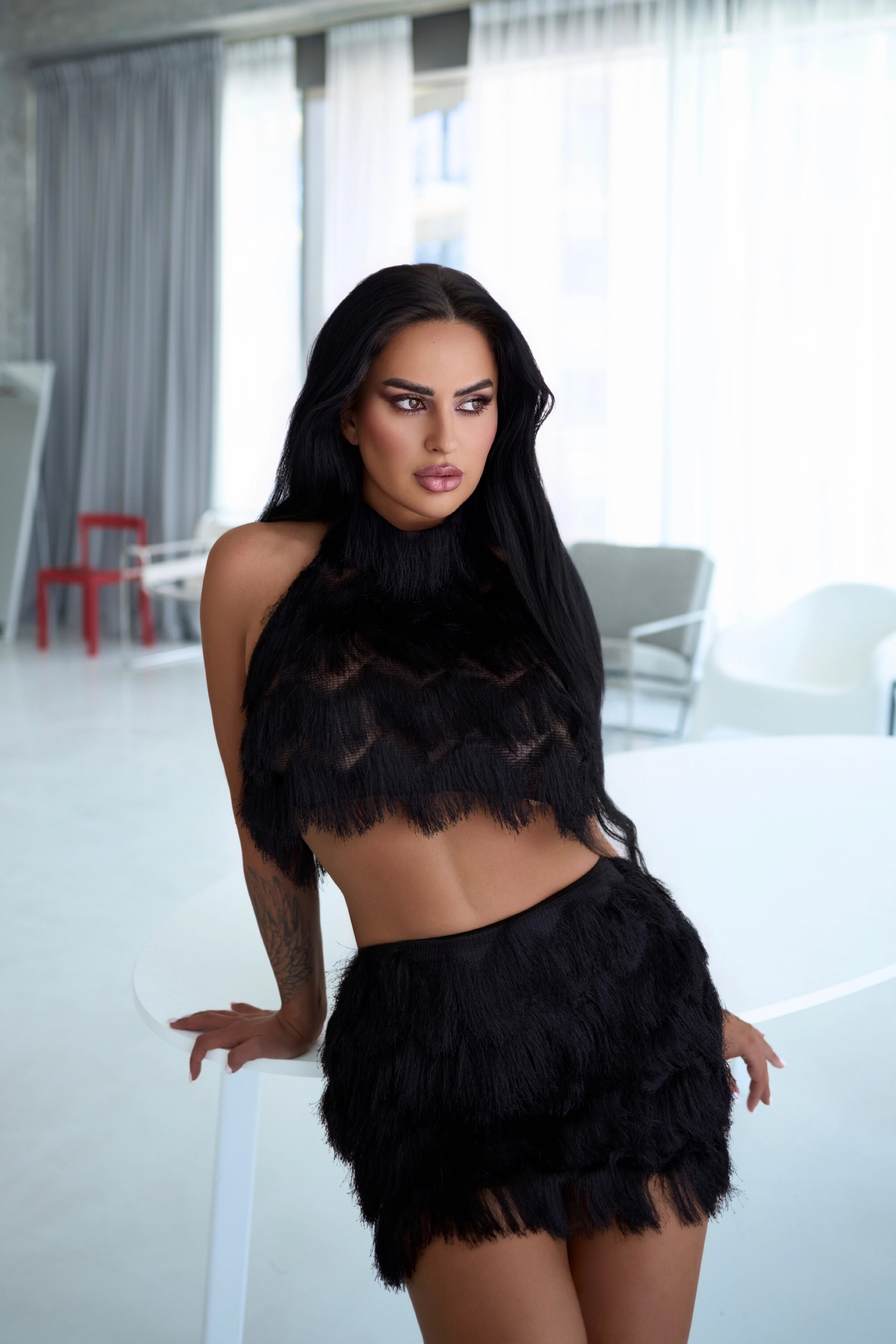 MONACO AFFAIR SET - BLACK