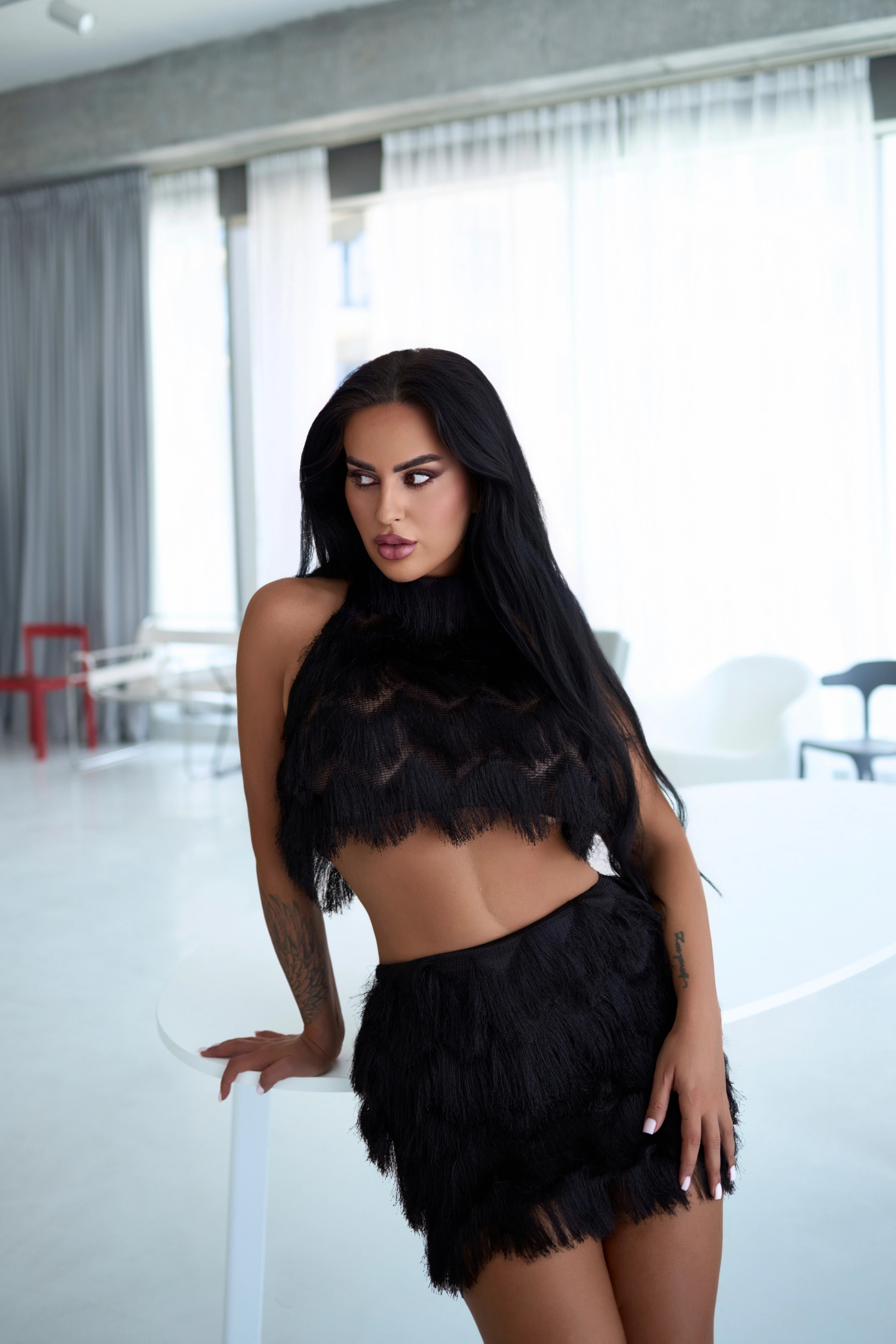 MONACO AFFAIR SET - BLACK