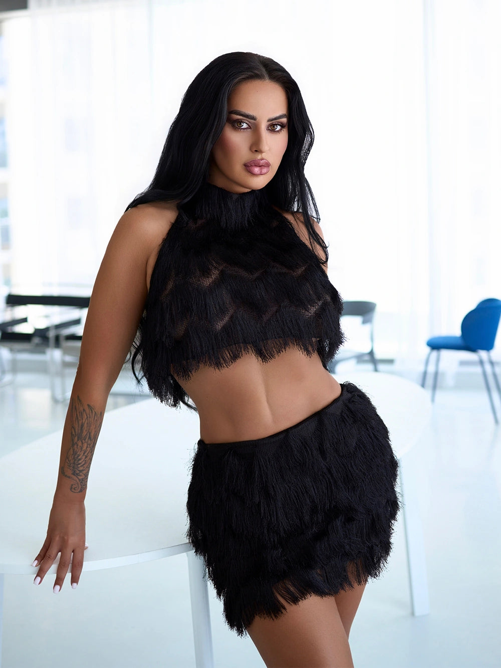 MONACO AFFAIR SET - BLACK