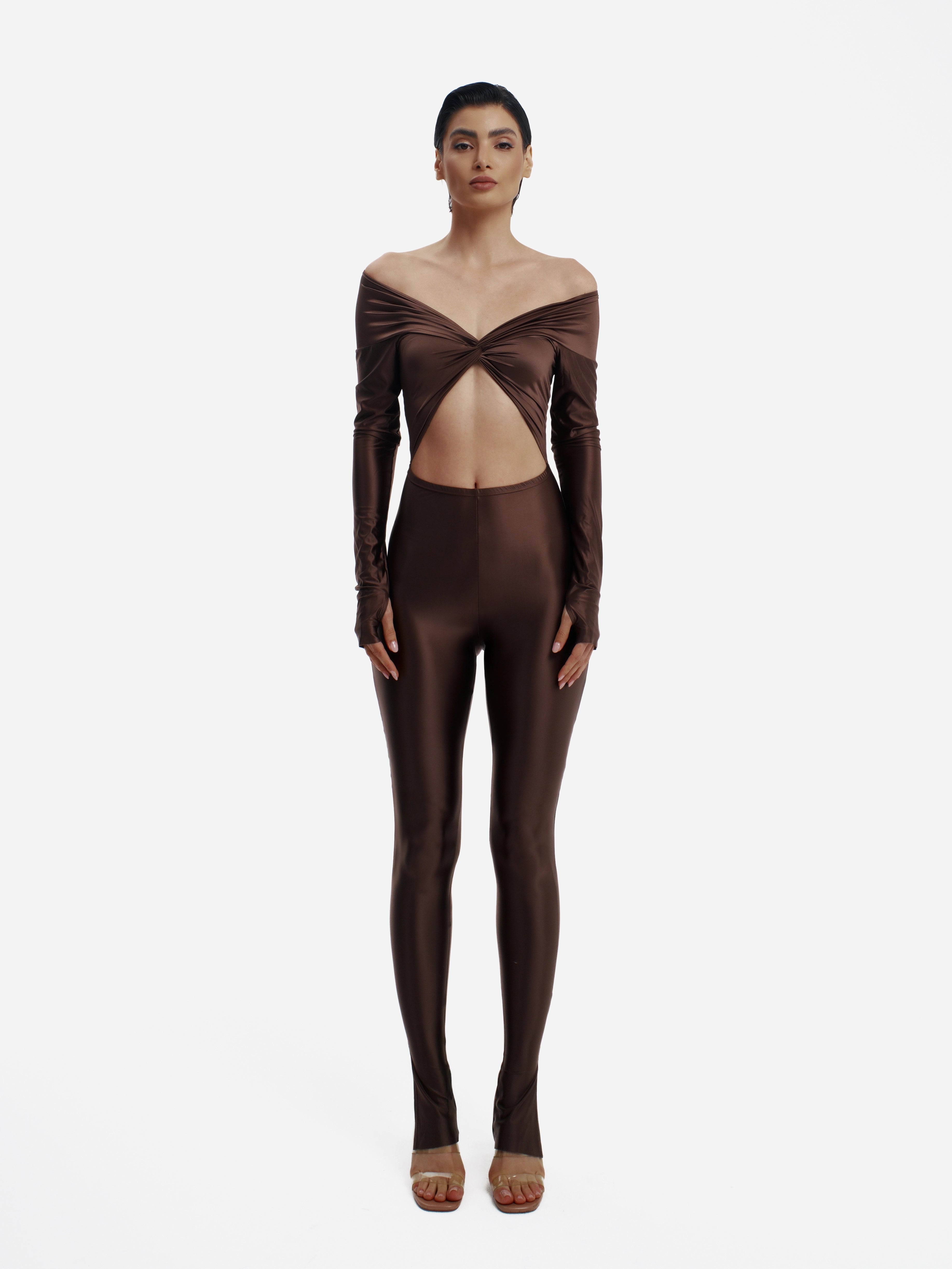 NO SHAME BABY - BROWN