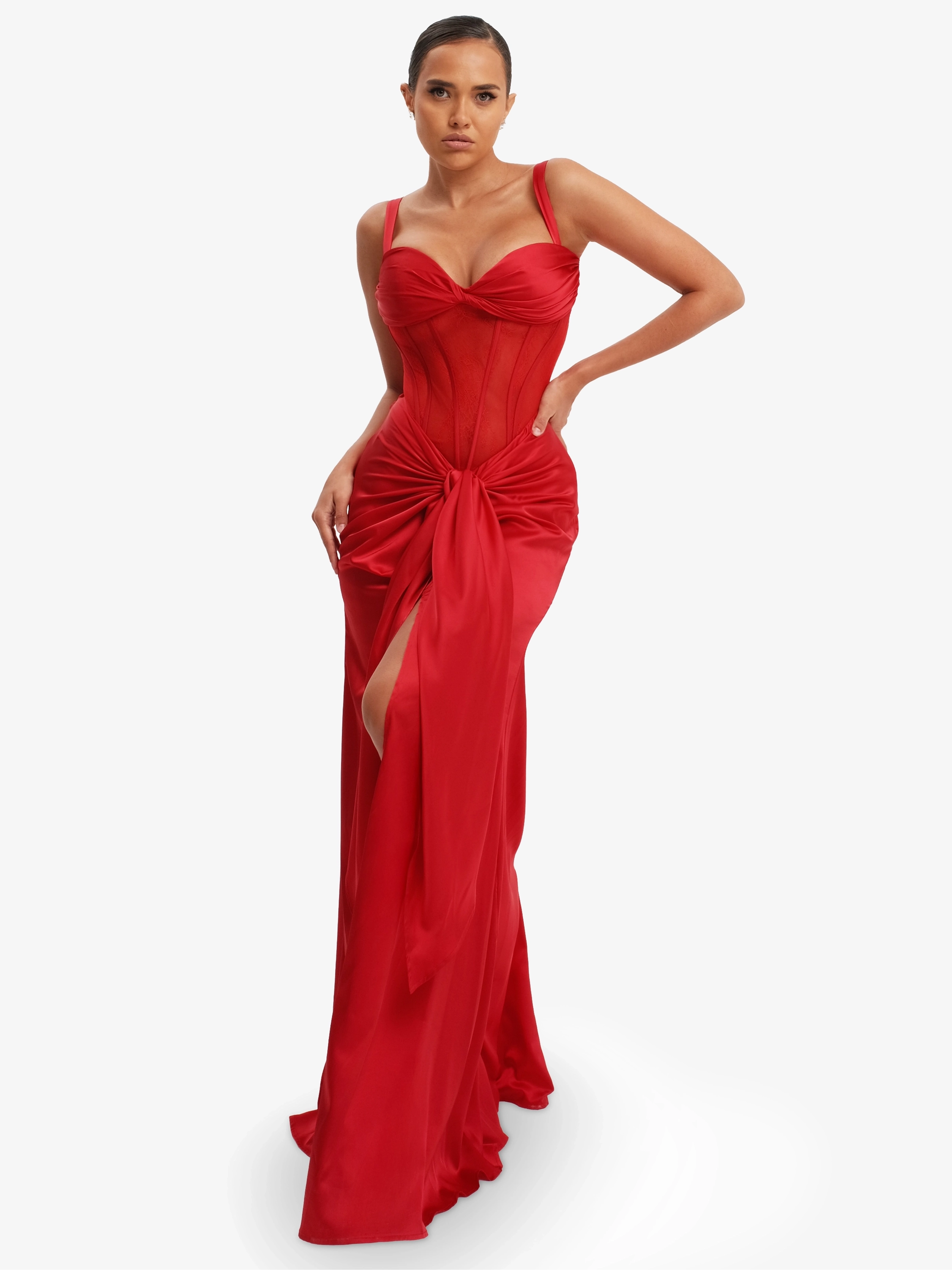 TAKE ME OUT - RED LACE